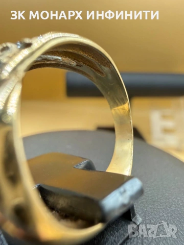 Златен пръстен /585/, снимка 5 - Пръстени - 53405337