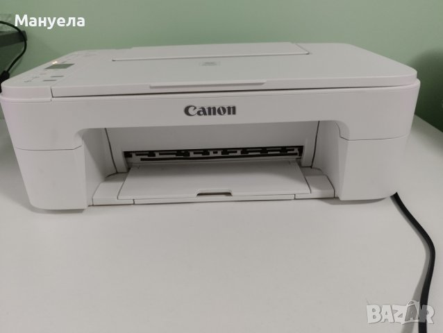 Мултифункционално у-во CANON PIXMA TS3151 WH, снимка 5 - Принтери, копири, скенери - 43870714