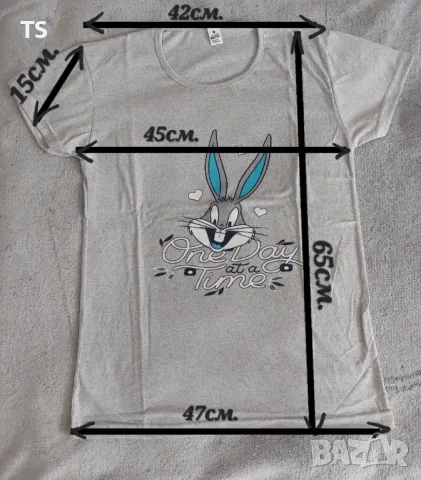 Данска пижама с къс ръкав М размер , снимка 4 - Пижами - 48808311