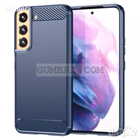 Samsung Galaxy S22 5G Противоударен Силиконов Гръб - Карбон, снимка 13 - Калъфи, кейсове - 36850411