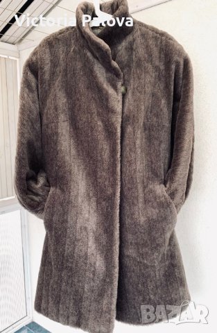 Луксозно палто/шуба от алпака COLLECTION VON GOLLAS, снимка 11 - Палта, манта - 43482474