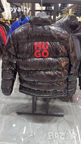 Hugo Boss Черно Мъжко Яке , снимка 2 - Якета - 52394230