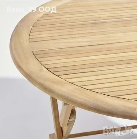 Градинска сгъваема маса от акация, снимка 3 - Градински мебели, декорация  - 50847798