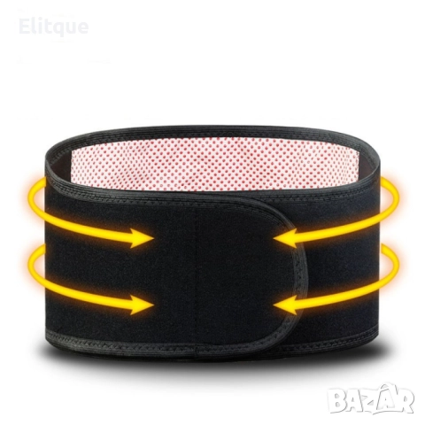 Самозагряващ магнитен турмалинов пояс-колан TV172B, снимка 4 - Други - 52889101