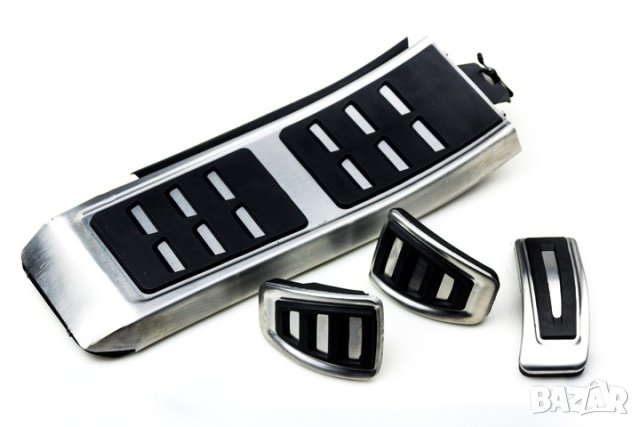 капачета за педали метални за Audi A4 B8 A5 S5 Q3 Q5 A6 C7 A8 S8 A7, снимка 2 - Аксесоари и консумативи - 43231706
