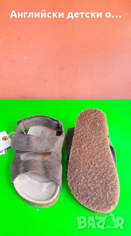Английски детски сандали естествена кожа-ZARA , снимка 4 - Детски сандали и чехли - 28519378