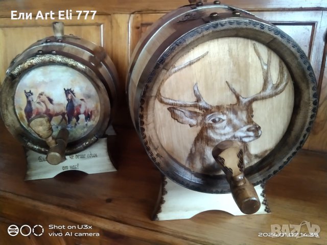 дъбово буре 10л