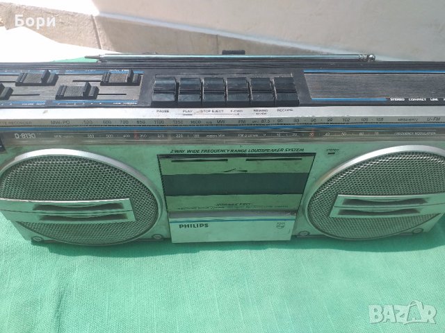 PHILIPS D 8130 Радиокасетофон, снимка 6 - Радиокасетофони, транзистори - 33292191