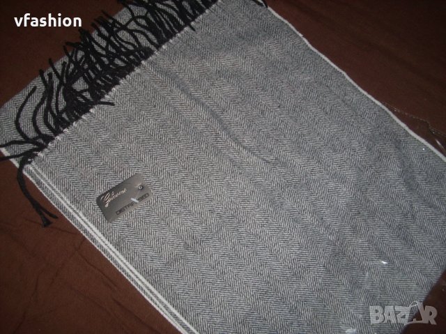 Шал в десен "Рибена кост", снимка 6 - Шалове - 35149739