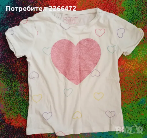 Лот детски блузи с къс ръкав, снимка 2 - Детски тениски и потници - 47362029