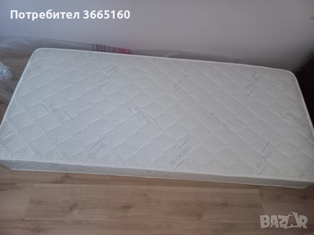 Двулицев Матрак Silver Exclusive Ted и подарък 2   възглавници, снимка 2 - Матраци - 49112258