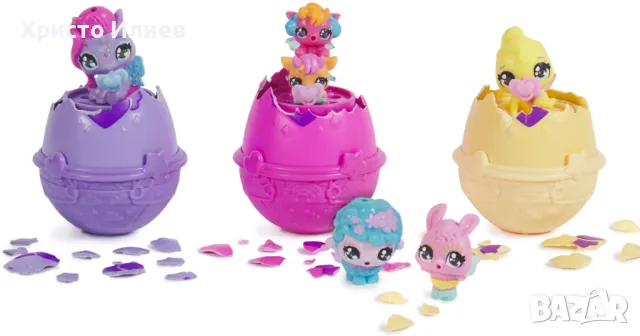 Hatchimals Alive Комплект яйце изненада пролетна кошница, снимка 2 - Фигурки - 48006110