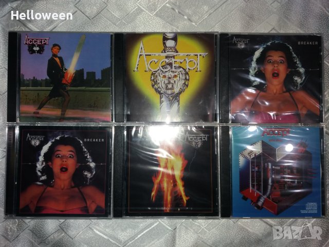 Accept - оригинални 1st press,remasters, снимка 2 - CD дискове - 43147154
