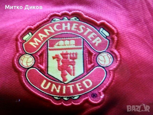 Манчестър Юнайтед футболна тениска маркова на Найк от сезон 2014-15  №7Анхел Ди Мария размер ХЛ юн, снимка 3 - Футбол - 39114772