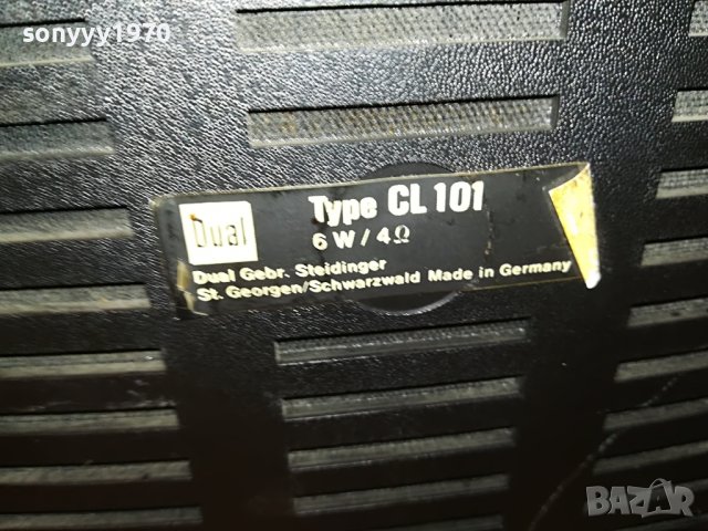 DUAL CL101-MADE IN GERMANY-ВНОС SWISS 2107221226L, снимка 15 - Тонколони - 37456726