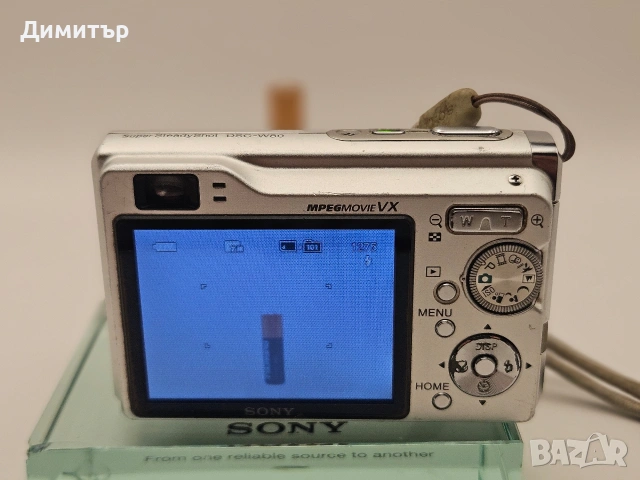 Sony dsc-w80 дигитален фотоапарат digital photo camera , снимка 12 - Фотоапарати - 53364357