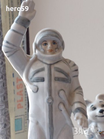 СССР-порцеланови фигури-космос 1960-70 год космонавтите продадени, снимка 6 - Колекции - 43560923