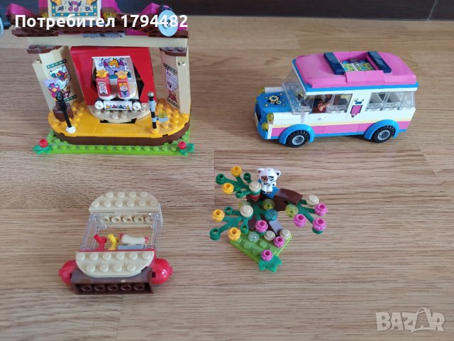 ❗️❗️❗️ 2 бр. LEGO® Friends *25 лв. ❗️❗️❗️ Парк шоуто на Андреа + Специалният бус на Olivia