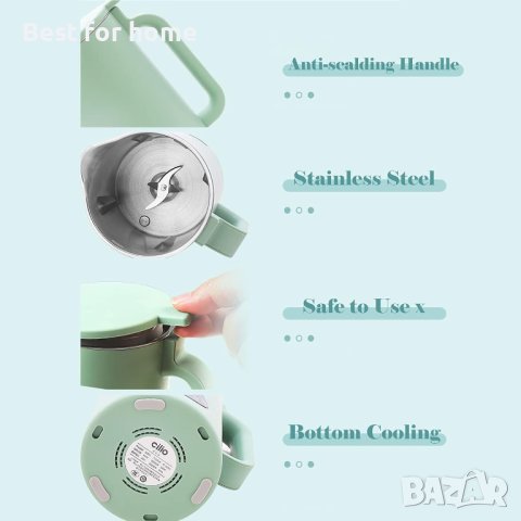 Машина за приготвяне на соево/ ядково мляко - 350 мл SOY milk maker, снимка 7 - Кухненски роботи - 43010419