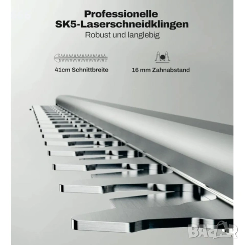 Безжична телескопична ножица за жив плет, съвместима с батерии Makita 18 V, снимка 3 - Градинска техника - 53498378