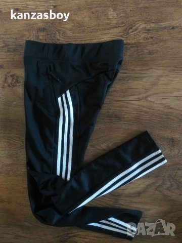 adidas Women's 3-Stripes Doubleknit Zipper Pants - страхотно дамско долнище КАТО НОВО, снимка 2 - Спортни дрехи, екипи - 37402933