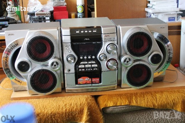 Aiwa Jax аудио система, снимка 8 - Аудиосистеми - 43556945