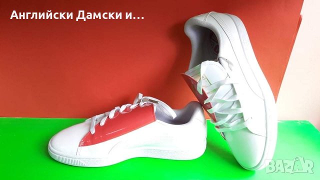 Английски дамски кецки-PUMA, снимка 3 - Кецове - 36652425
