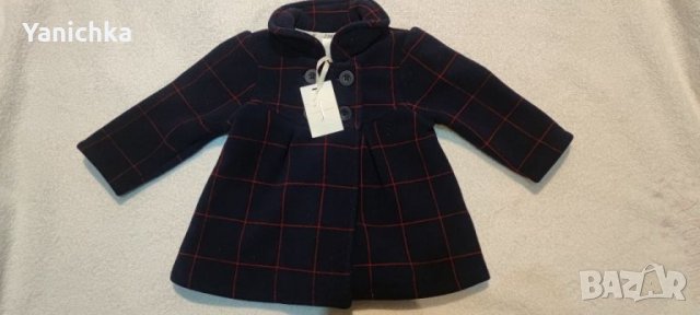 Палто Jasper Conran за момиче 9-12, снимка 1 - Бебешки якета и елеци - 34615867