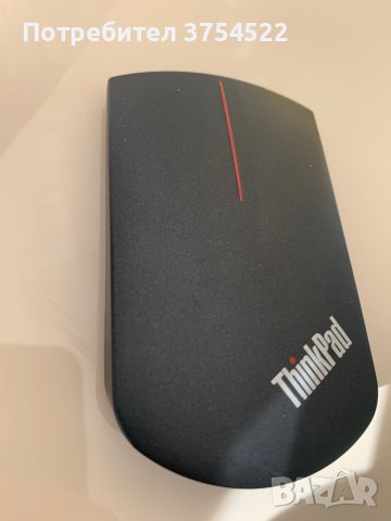 Мишка Lenovo ThinkPad X1 Wireless Touch Mouse, оптична ), безжична, снимка 2 - Клавиатури и мишки - 43846036