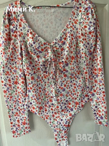 Дамска блуза боди , снимка 2 - Блузи с дълъг ръкав и пуловери - 53284700