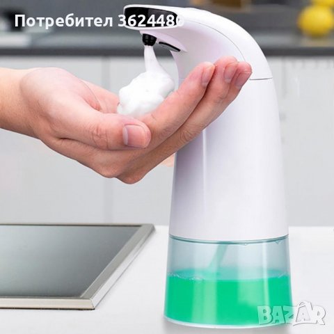 Автоматичен диспенсър за сапун и веро с индукционна пяна, снимка 10 - Други стоки за дома - 39905232