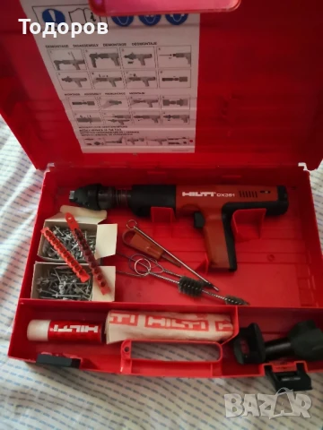 HILTI Dx351 пистолет за директен монтаж , снимка 2 - Други инструменти - 50591132
