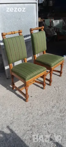 Столове винтиндж-2бр.-№054, снимка 2 - Столове - 49539569