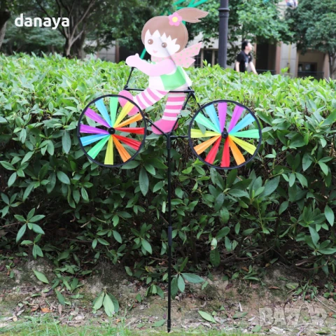 3666 Голяма градинска въртележка Велосипед Дъга с животинче, снимка 4 - Градински мебели, декорация  - 40366406