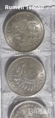 8 броя Монети на 1 Американски долар- реплики, снимка 5 - Нумизматика и бонистика - 33313590
