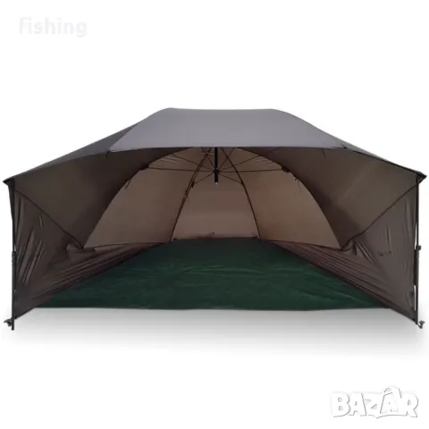 NGT QUICKFISH Shelter 60" рибарски чадър, снимка 6 - Екипировка - 47611835