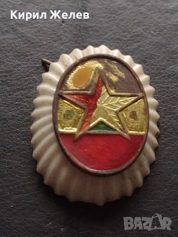 Рядка военна кокарда от соца стара за КОЛЕКЦИЯ ДЕКОРАЦИЯ 42721, снимка 2 - Други ценни предмети - 43707150