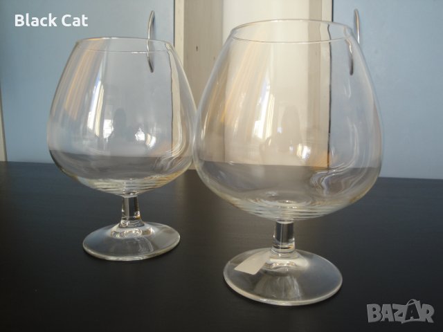 "IKEA" / "ИКЕА" – 2 нови огромни стъклени чаши за алкохол (бренди, коняк, уиски, ром), стъклена чаша, снимка 7 - Чаши - 39215997