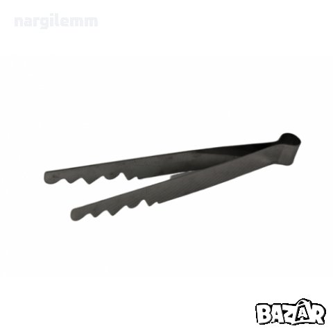 Щипка малка сребърна за наргиле