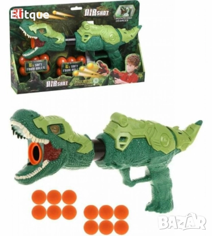 Помпа динозавър с топки – Вълнуваща игра за малки изследователи, снимка 5 - Други - 52745115