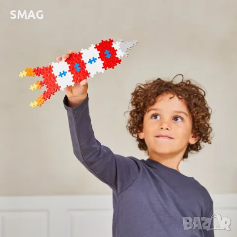 Plus Plus Конструктор в туба (520 части) 1 метър S_1233799, снимка 6 - Рисуване и оцветяване - 49262065