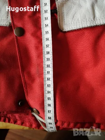 Лятно италианско мото яке IXS естествена кожа и непромукаема материя Л, снимка 4 - Якета - 49285084