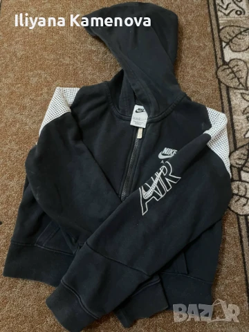 Оригинален Nike Air суитчър с цип и качулка