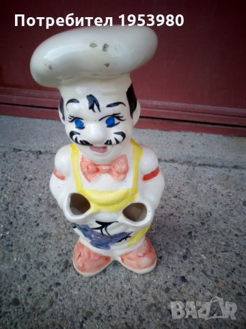 Стара стойка за готварски прибори, снимка 1