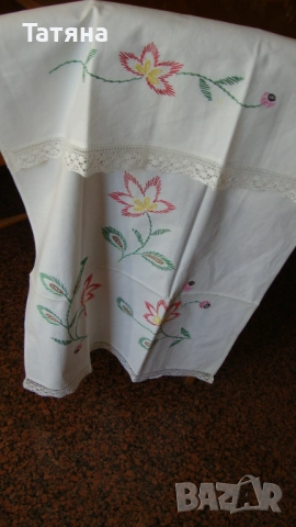 ПОКРИВКИ /апликации и бродерия/, снимка 9 - Покривки за маси - 51709207