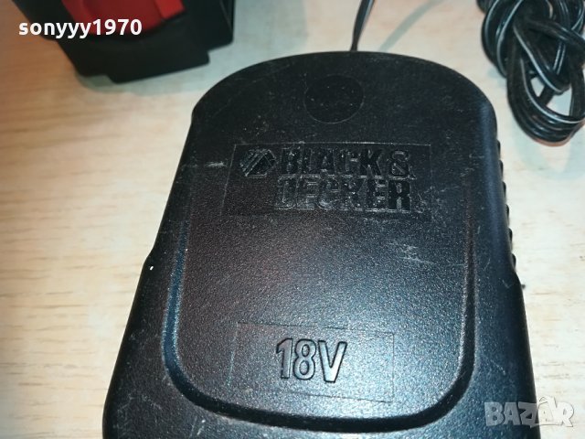 black & decker battery 18v+charger 0805211835, снимка 17 - Винтоверти - 32803840