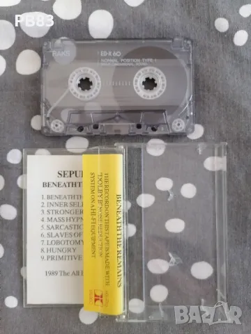 Sepultura - Beneath The Remains (Аудио Касета), снимка 2 - Аудио касети - 49401837