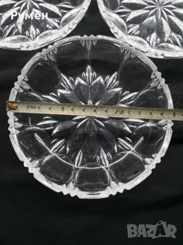 Кристални чинийки/плитки купи , снимка 12 - Сервизи - 51144719
