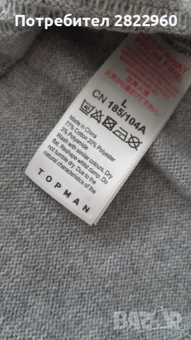 ТOPMAN нов пуловер, снимка 6 - Пуловери - 36391220