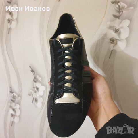 оригинални сникърси/ маратонки  GUCCI Classic  номер 46,5, снимка 2 - Спортно елегантни обувки - 43079269